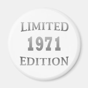 Born in 1971 53rd birthday magnet