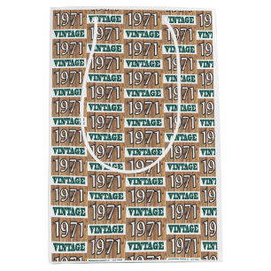 Born in 1971 medium gift bag