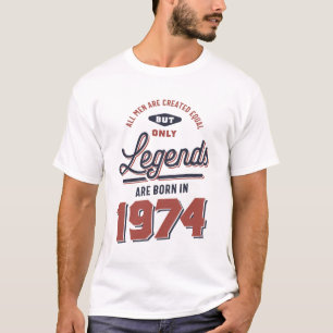 Born in 1974 Birthday T-Shirt