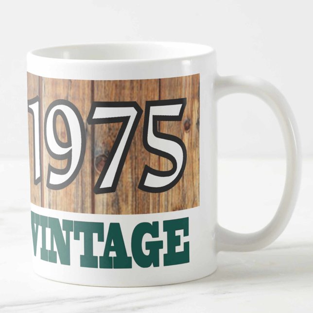 Born in 1975 - Birthday Celebration Coffee Mug (Creator Uploaded)