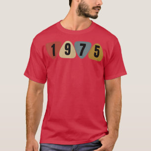 Born In 1975 Guitarist Guitar Pick Music Birthday T-Shirt