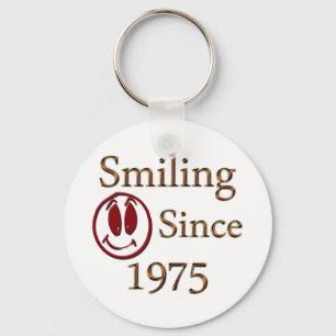 Born in 1975 key ring