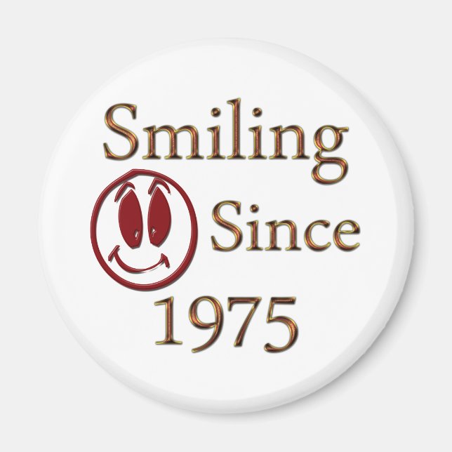 Born in 1975 magnet (Front)