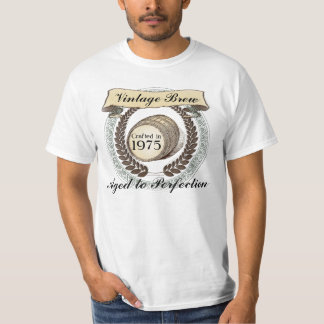 Born in 1975 Vintage Brew, 40th Birthday Gift T-Shirt
