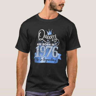 Born in 1976 I Festive Black Blue Party Outfit & A T-Shirt
