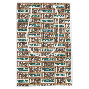 Born in 1976 medium gift bag