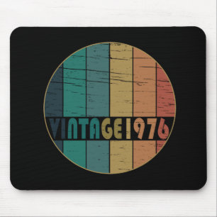 Born in 1976 vintage birthday mouse mat