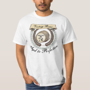 Born in 1976 Vintage Brew, 40th Birthday T-Shirt