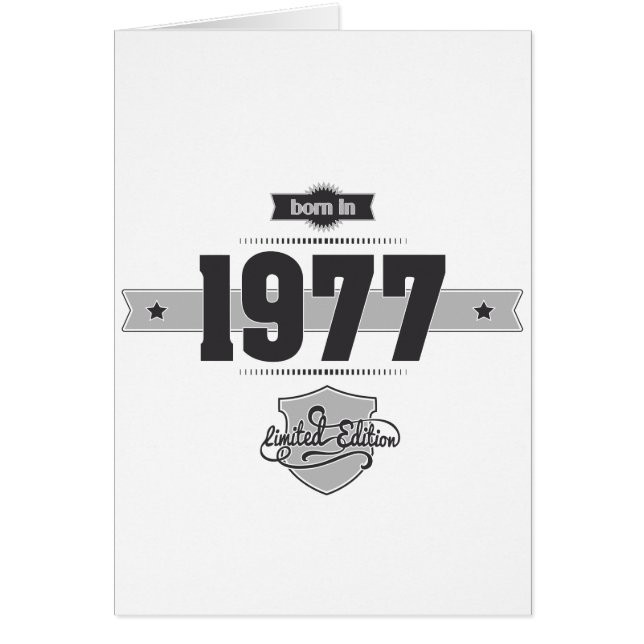 Born in 1977 (Dark&Lightgrey) (Front)