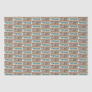 Born in 1977 tissue paper