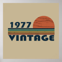 Born in 1977 vintage birthday