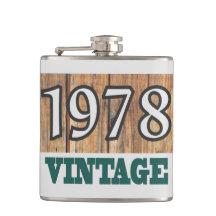 Born in 1978 flask