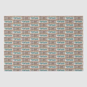 Born in 1978 tissue paper