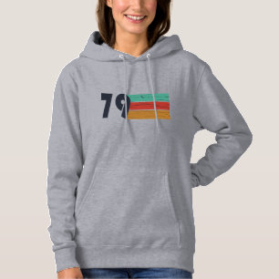 Born in 1979 vintage birthday gift hoodie
