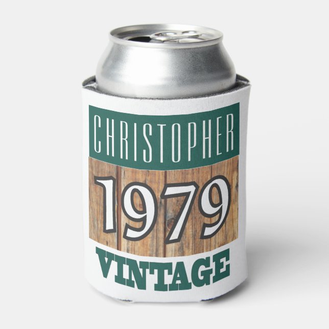Born in 1979. Year of Birth Can Cooler (Can Front)