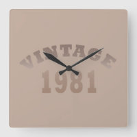 Born in 1981 vintage birthday