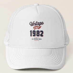 Born in 1982 Birthday Trucker Hat