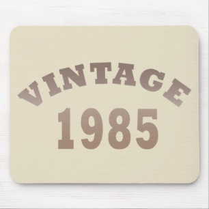 Born in 1985 Elegant Modern Vintage Birthday Gift Mouse Mat