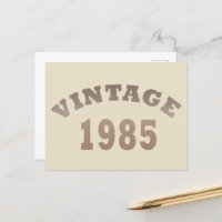 born in 1985 vintage 40th birthday gift