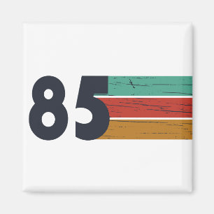 Born in 1985 vintage birthday party magnet