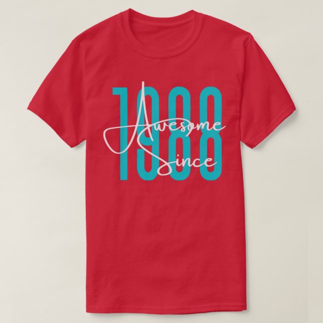 Born in 1988 T-Shirt (Design Front)