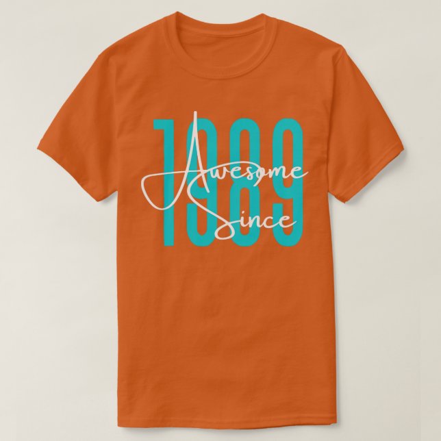 Born in 1989 T-Shirt (Design Front)