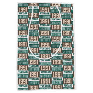 Born in 1992 with Christian Name Medium Gift Bag