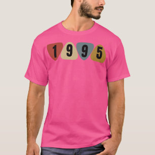 Born In 1995 Guitarist Guitar Pick Music Birthday T-Shirt