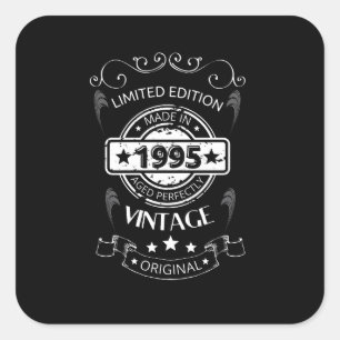Born in 1995 square sticker