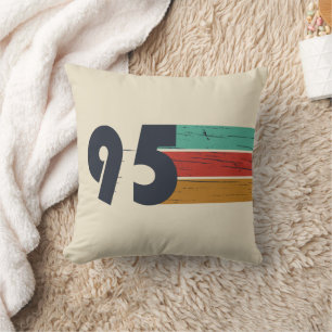 Born in 1995 vintage birthday gift cushion
