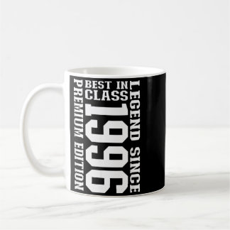 Born In 1996 Cool In Cl Legend Since 1996 Birthday Coffee Mug