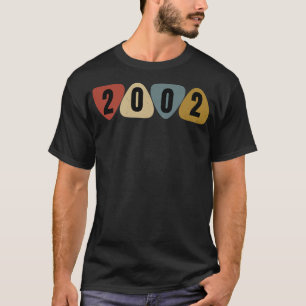 Born In 2002 Guitarist Guitar Pick Music Birthday T-Shirt