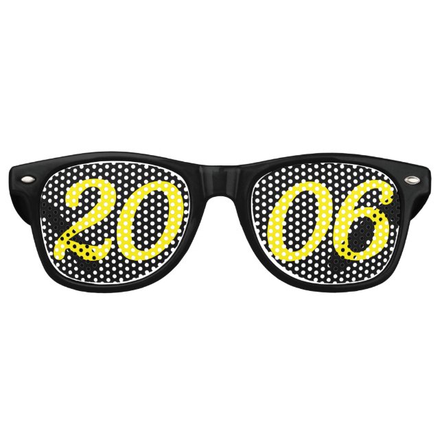 Born in 2006 20th birthday fun shades sunglasses (Front)