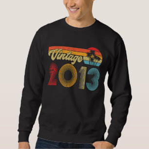 Born In 2013 9 Years Old Made In 2013 9th Birthda Sweatshirt