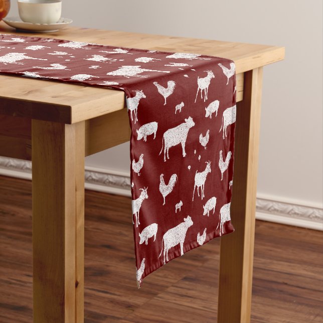 Born in a Barn Table Runner for dark (In Situ)