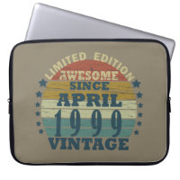 Born in april 1999 vintage birthday
