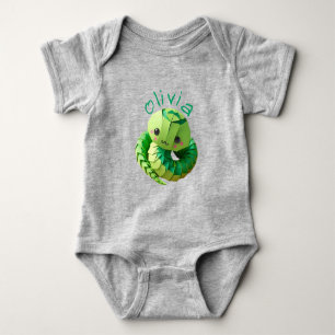 Born in Chinese New Year of The Snake name BB Baby Bodysuit