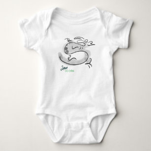 Born in Dragon Year 2024 Original personalised BB2 Baby Bodysuit