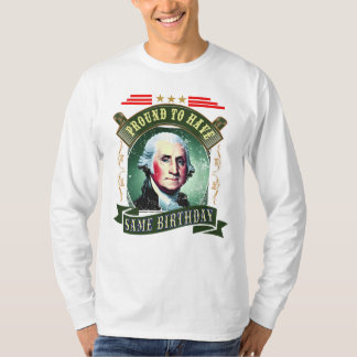 Born in February - Proud to Have Same Birthday T-Shirt