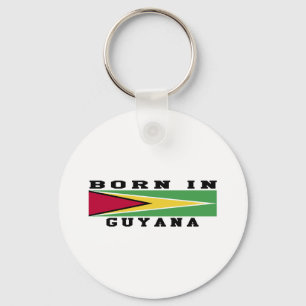 Born In Guyana Key Ring