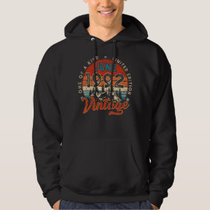 Born In June 1992 30th Birthday Hoodie