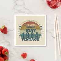 born in may 1984 vintage birthday