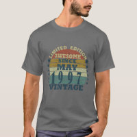 Born in may 1997 vintage birthday