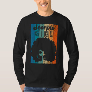 Born In October 23 to November 22 Birthday Scorpio T-Shirt