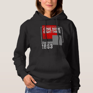 Born in or Vintage 1983 for Men Women Hoodie