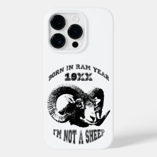 Born in Ram Year 1931 1943 1955 I'm not a Sheep iC Case-Mate iPhone 14 Pro Case