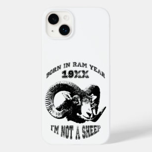 Born in Ram Year 1931 1943 1955 I'm not a Sheep iC Case-Mate iPhone 14 Plus Case