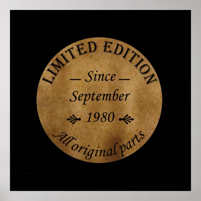 born in september 1980 poster (Front)