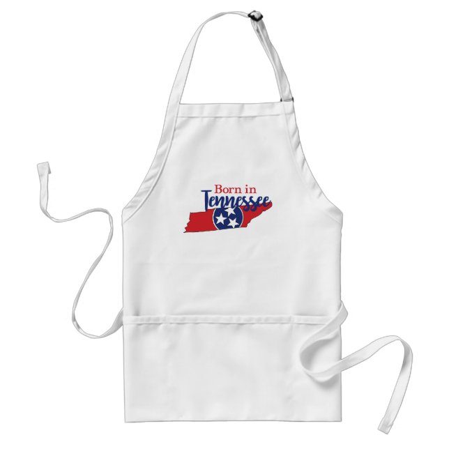 Born in Tennessee Standard Apron (Front)