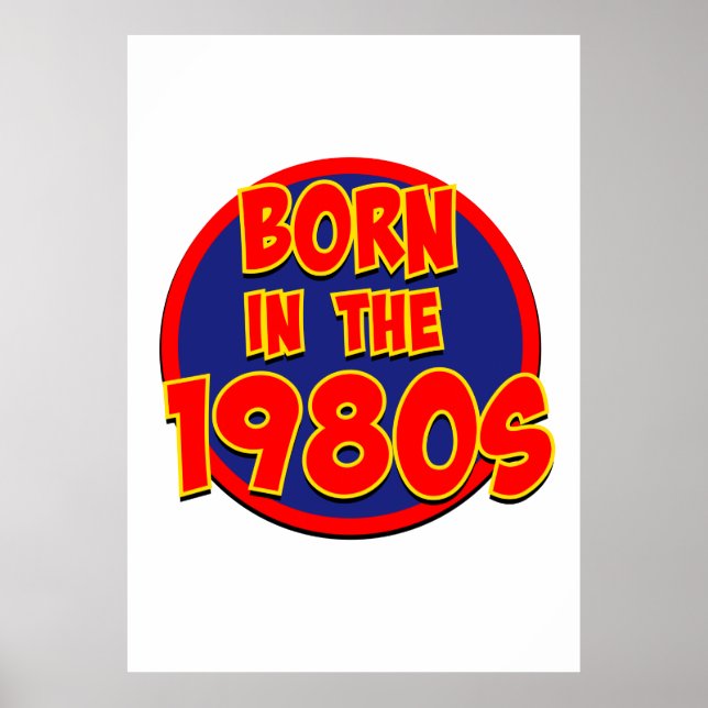 Born in the 1980s poster (Front)
